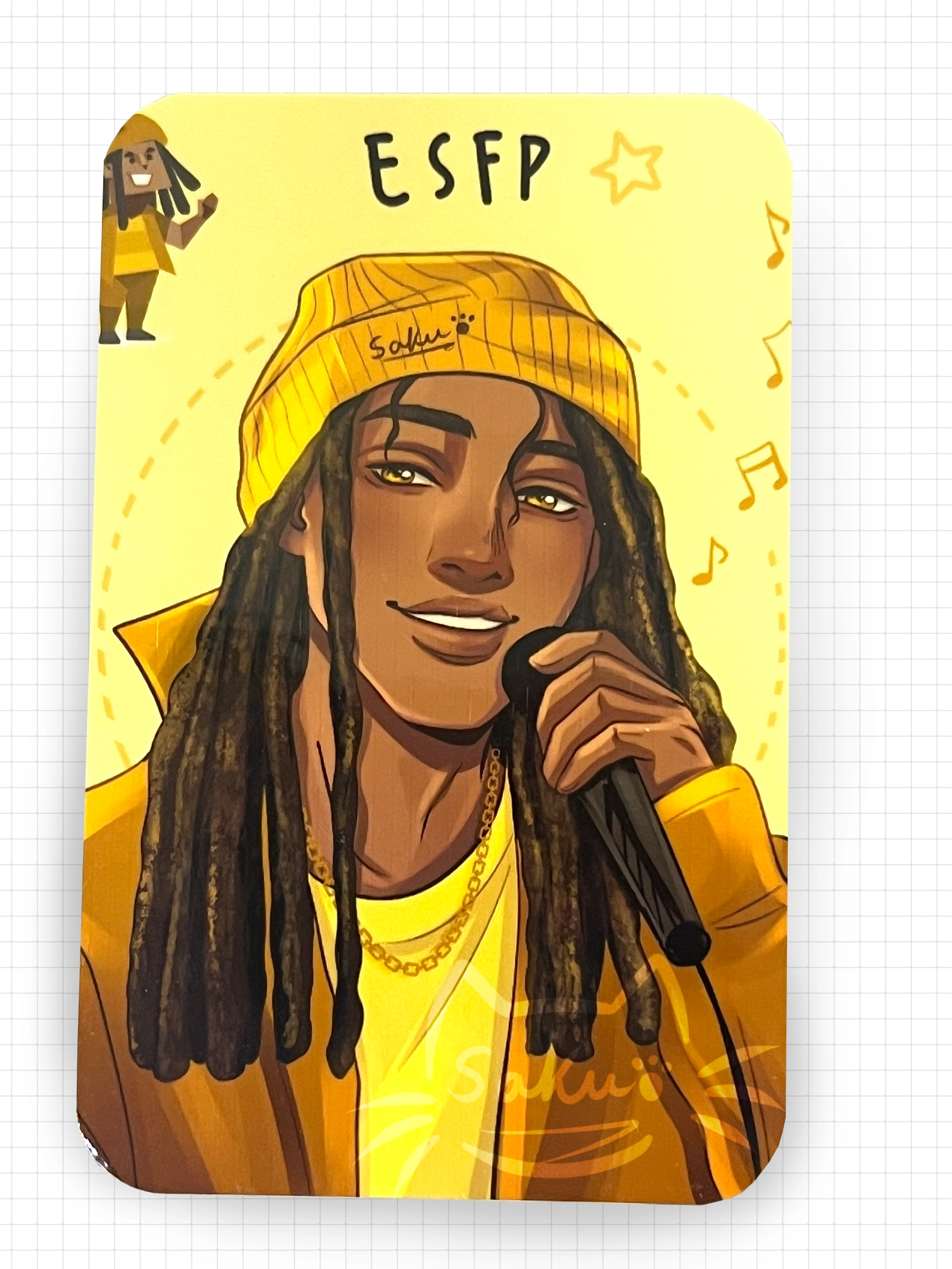 MBTI Photocard (Explorer/Yellow)