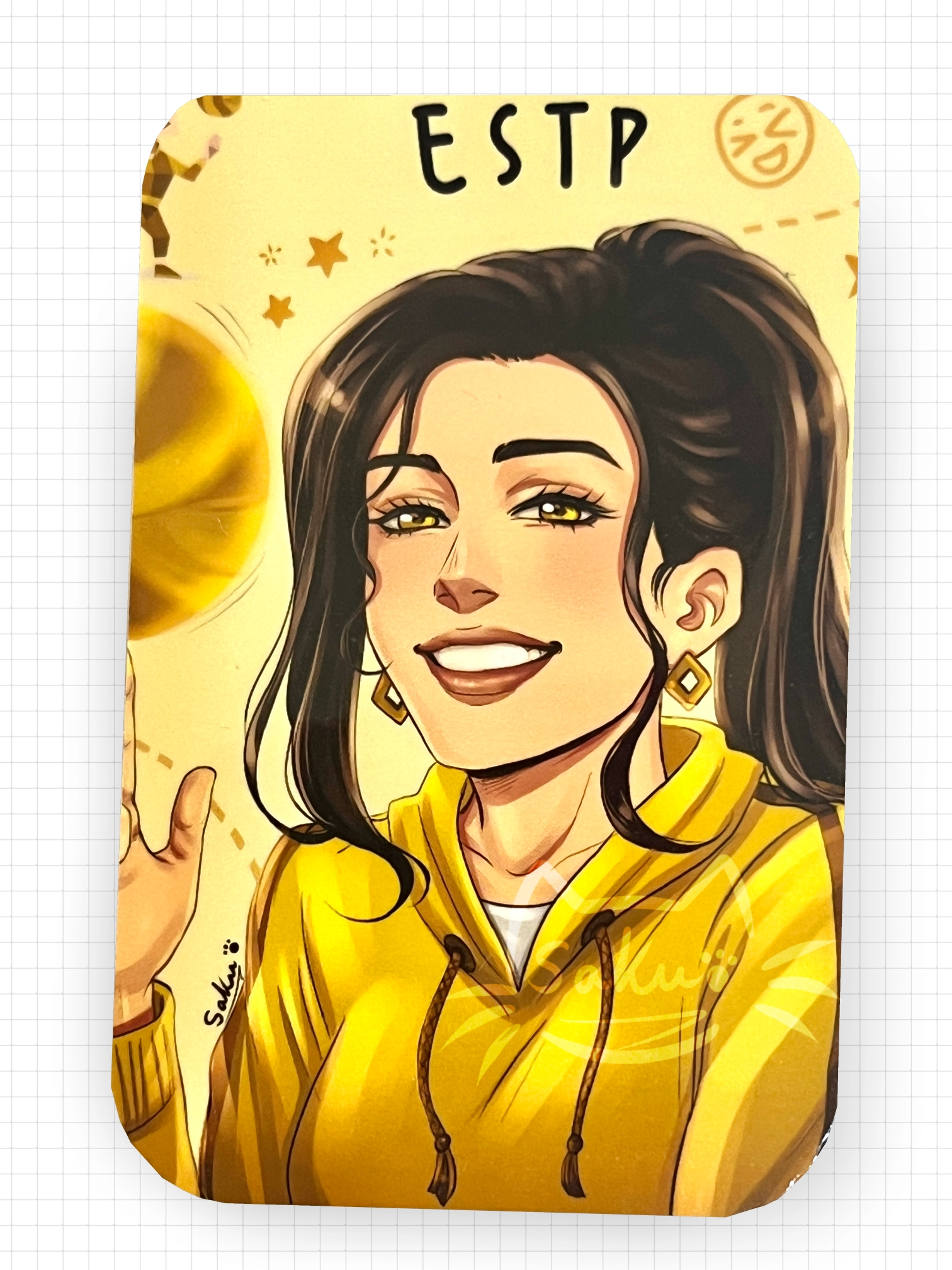 MBTI Photocard (Explorer/Yellow)