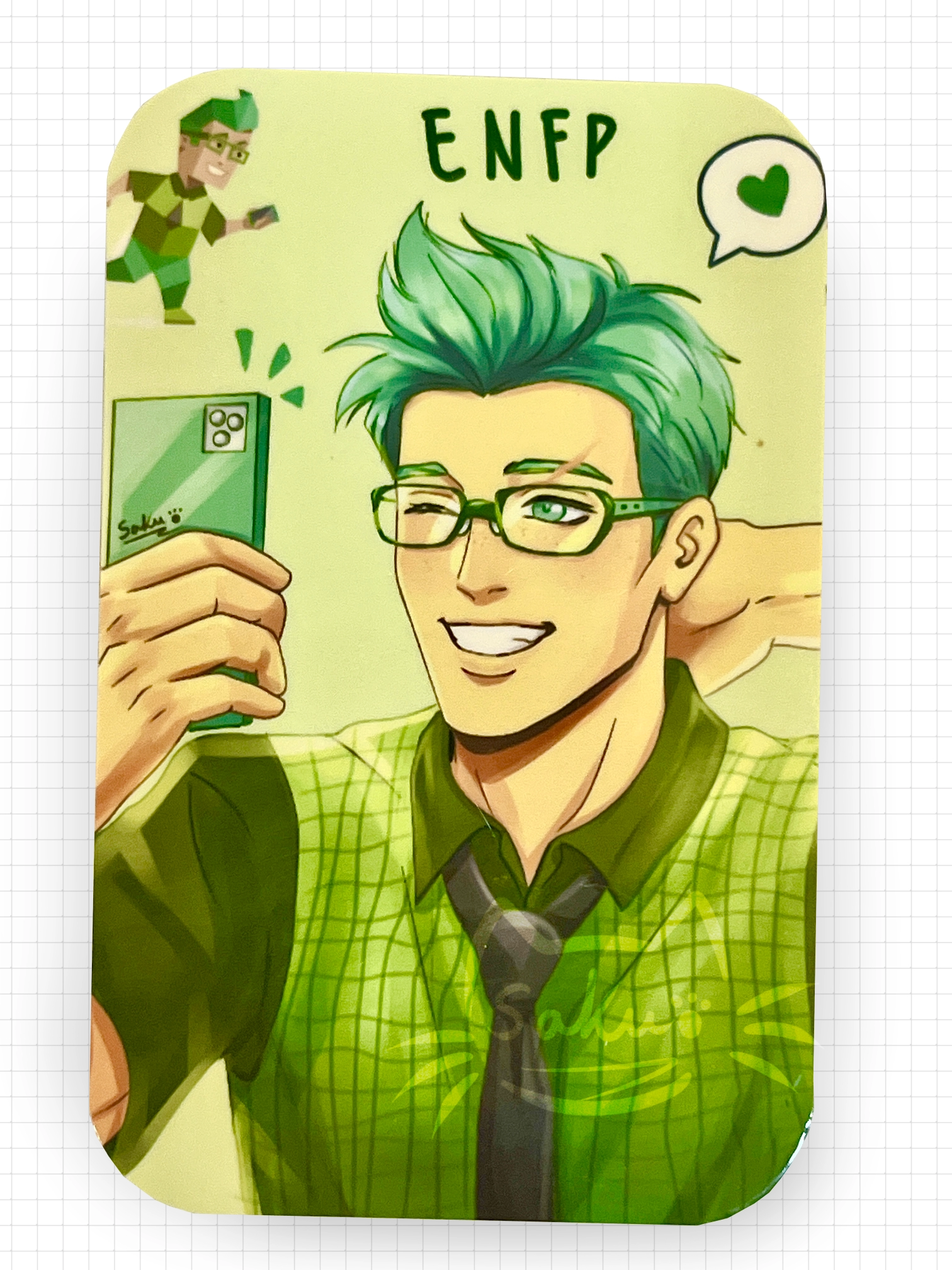 MBTI Photocard (Diplomats/Green)