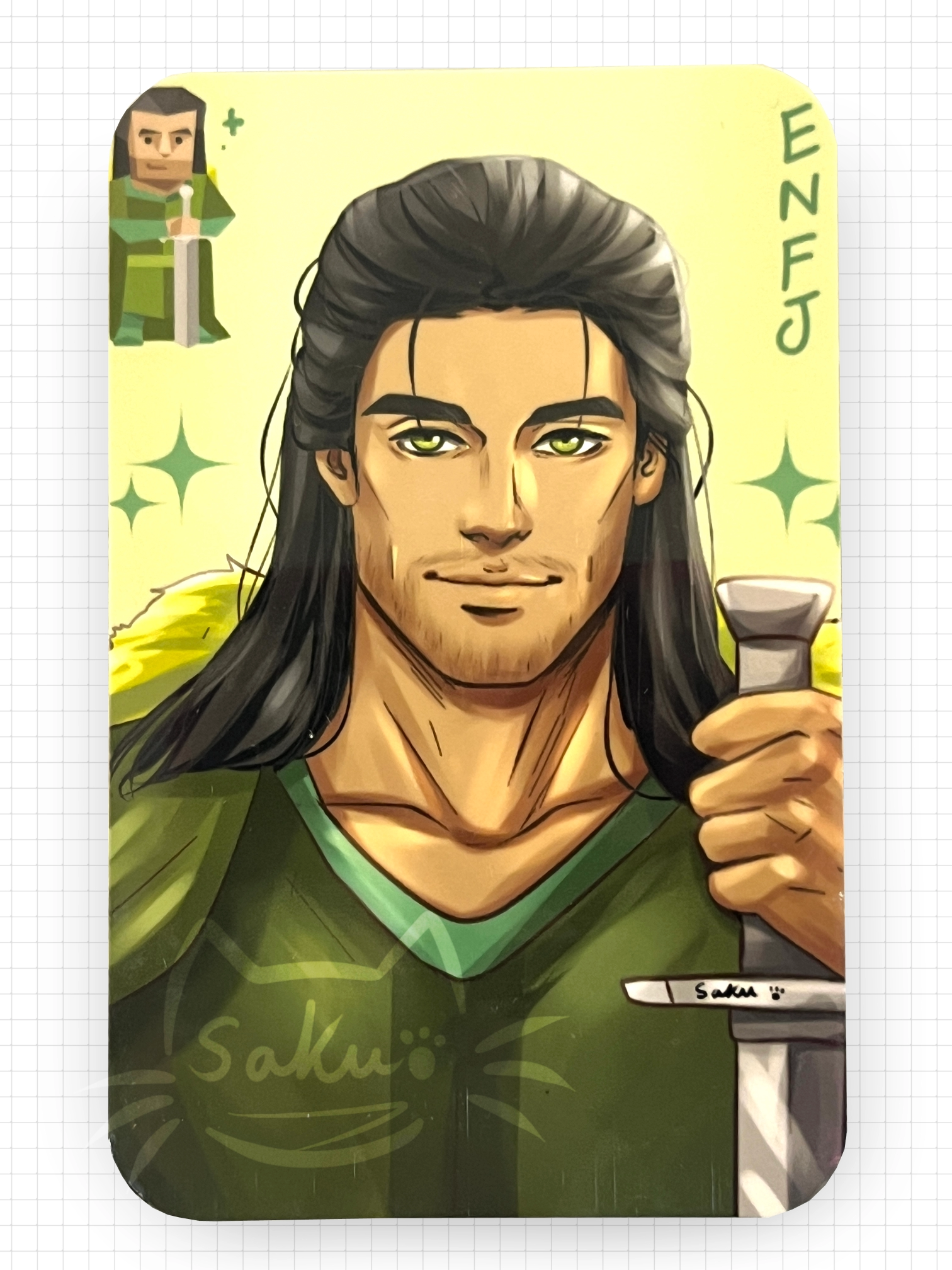 MBTI Photocard (Diplomats/Green)