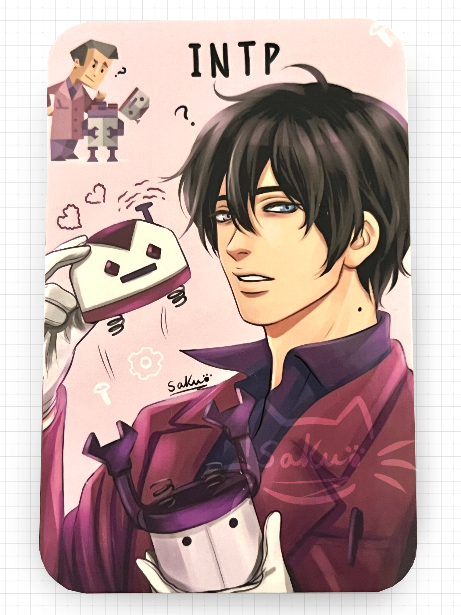 MBTI Photocard (Analysts/Purple)