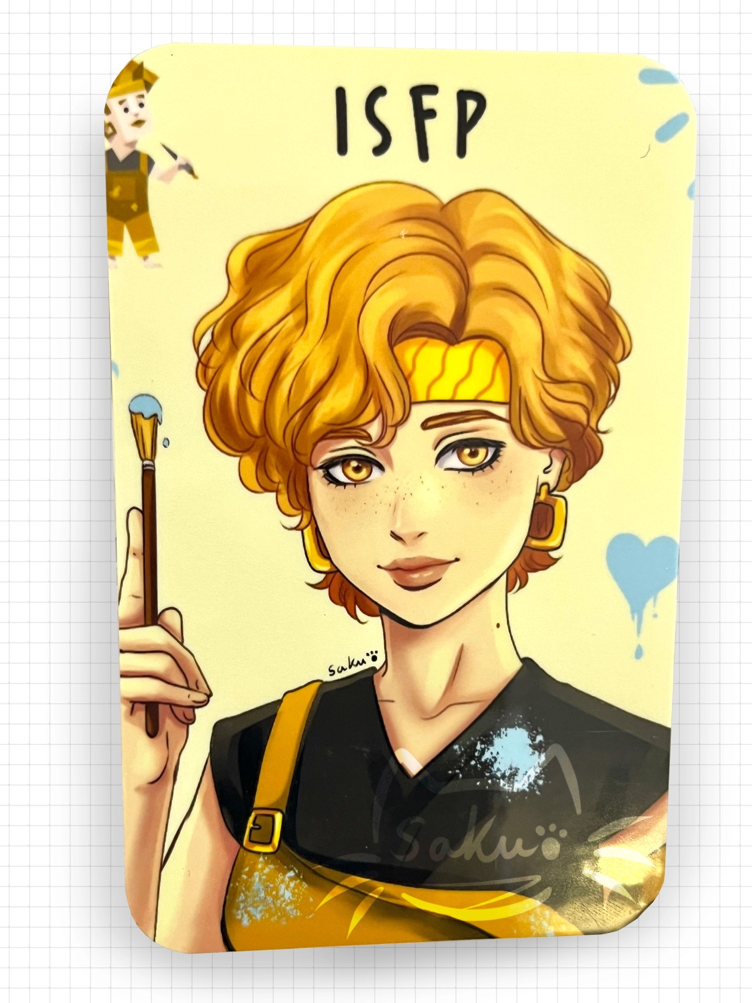 MBTI Photocard (Explorer/Yellow)