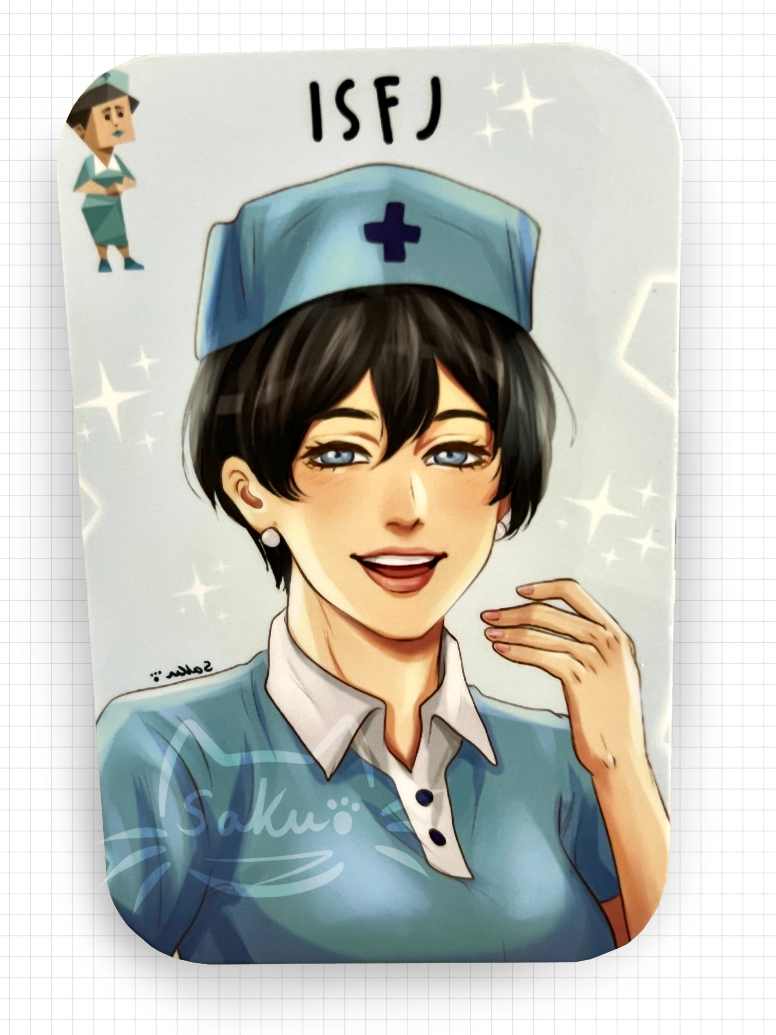 MBTI Photocard (Sentinels/Blue)